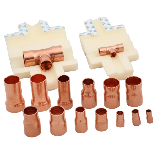 Copper Tee Joint VRF Copper Piping | Easy to mount